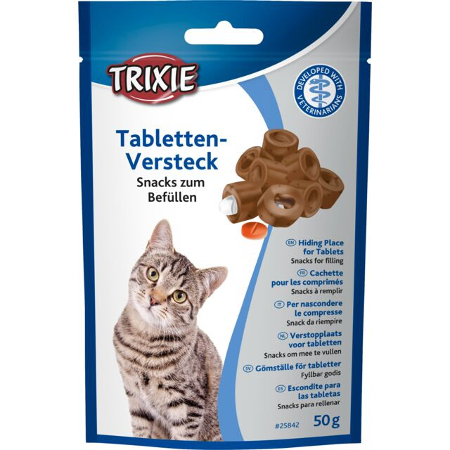 Trixie poslastica za mačke za lakše apliciranje tableta 50g