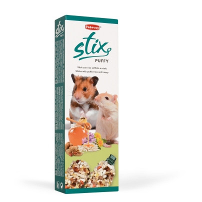 Padovan Stix Puffy poslastice za hrčke 100g