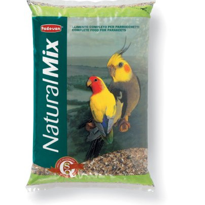 Padovan Natural Mix Parrocchetti hrana za srednje papige 850g