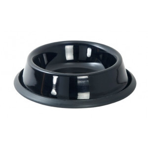 Croci Bobby metalna posuda za pse i mačke 450ml crna