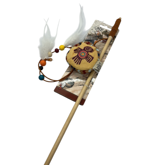 All For Paws Feather Storm Cat Wand igračka za mačke