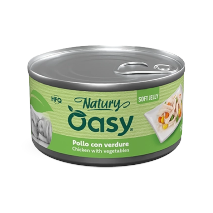OASY Natury Adult Soft Jelly Chicken & Vege - piletina sa povrćem u želeu hrana za pse 150g