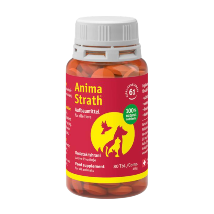 Anima Strath vitaminsko mineralni dodatak za ljubimce 80 tableta