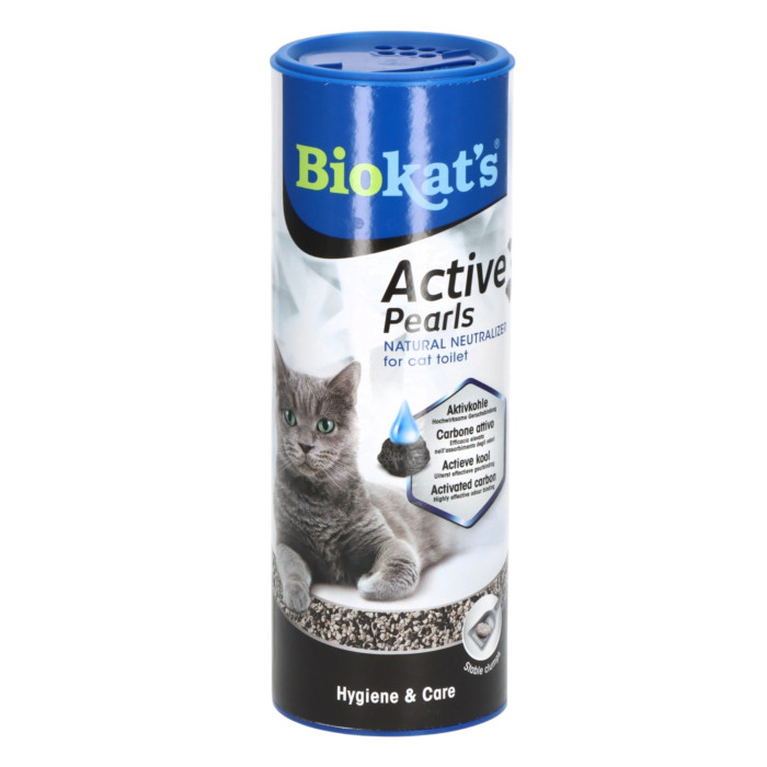 GimCat Biokat`s Deo Pearls Active puder za posip za mačke 700g