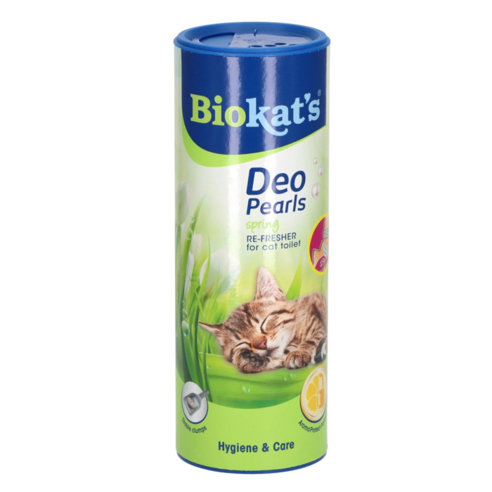 GimCat Biokat`s Deo Pearls Spring puder za posip za mačke 700g