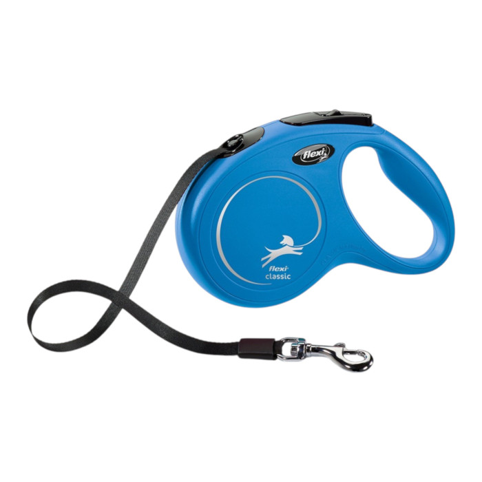 Flexi Classic povodac za pse 5m / S cord - plavi