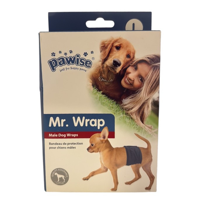 Pawise Mr. Wrap pojas za pelene za pse (za mužjake) L