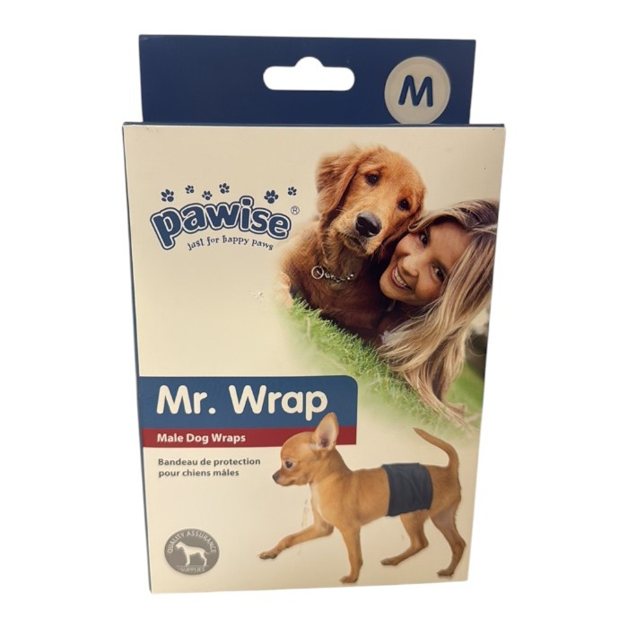 Pawise Mr. Wrap pojas za pelene za pse (za mužjake) M