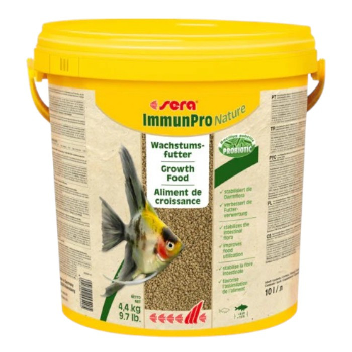 sera ImmunPro Nature hrana za rast svih ukrasnih riba 10 lit