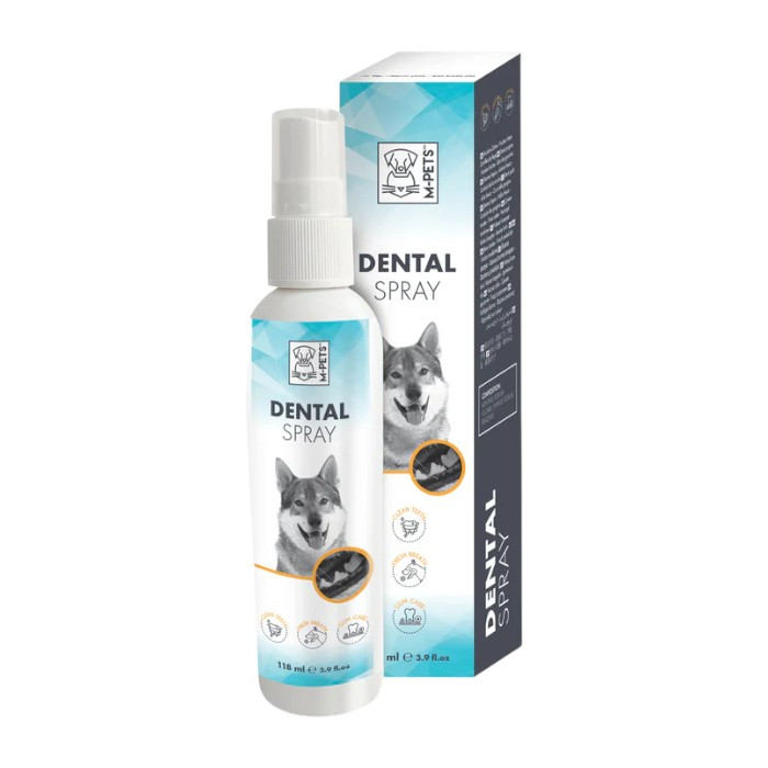 M-PETS Dental sprej za zube za pse 118ml