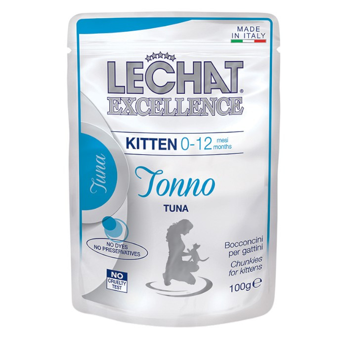LeChat Excellence Kitten Tuna riba hrana za mačiće 100g