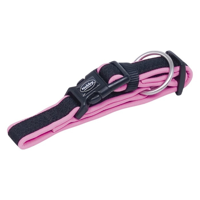 Nobby Mesh Preno neoprenska ogrlica za pse XS/S 25-35cm 20mm roza