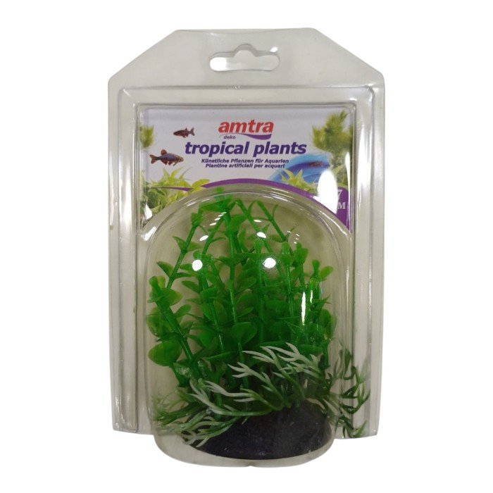 Croci tropsko plastično bilje za akvarij 7cm mix