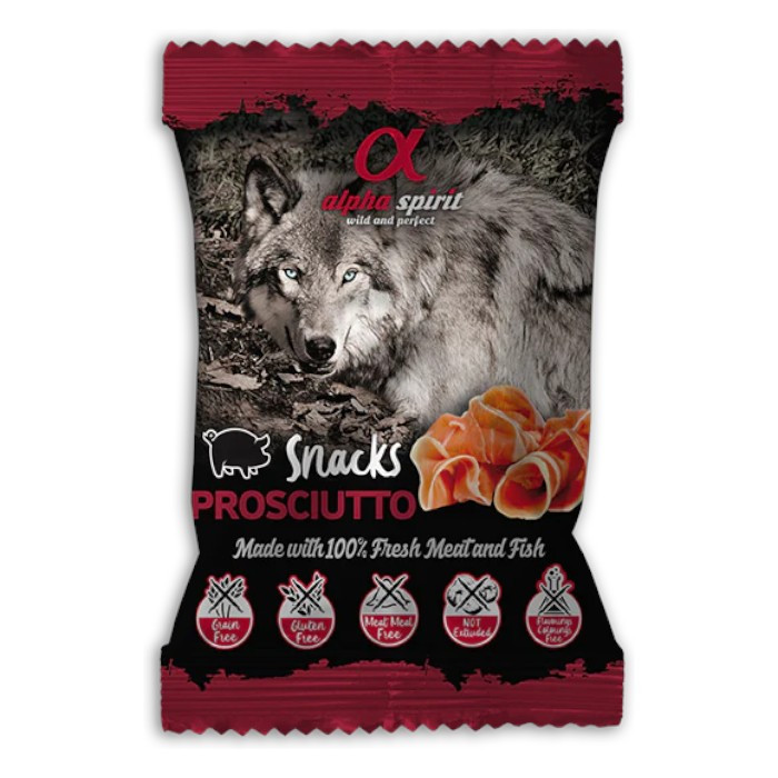 Alpha Spirit Prosciutto Snacks poslastica sa pršutom za pse 50g