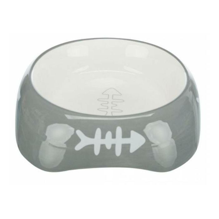 Trixie posuda za mačke keramička 200ml 13cm plava