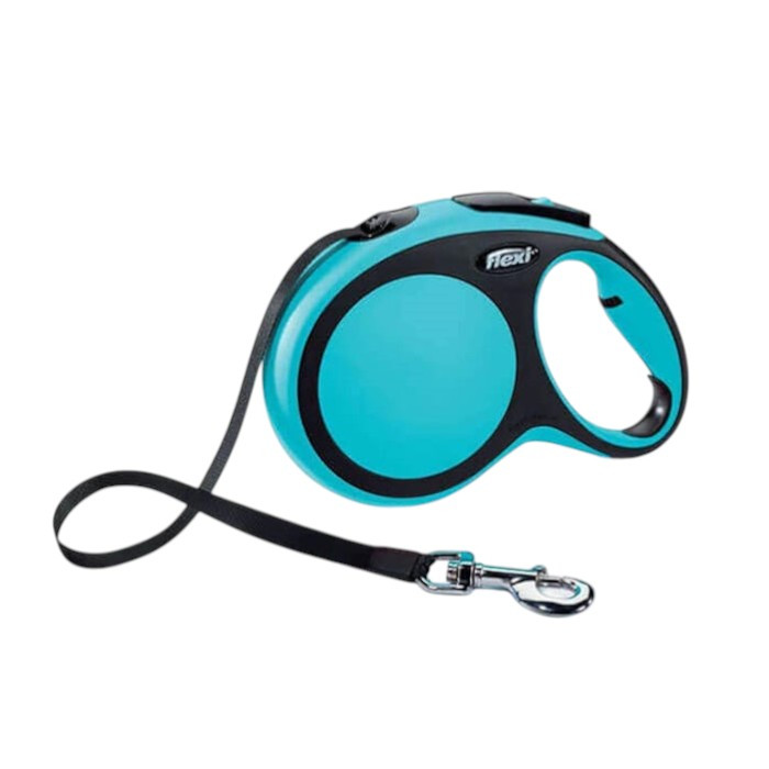 Flexi Comfort povodac za male pse i mačke 3m / XS tape - plavo crni