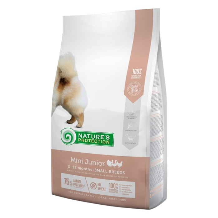 Nature's Protection Mini Junior Poultry - perad suha hrana za štenad malih pasmina 2kg