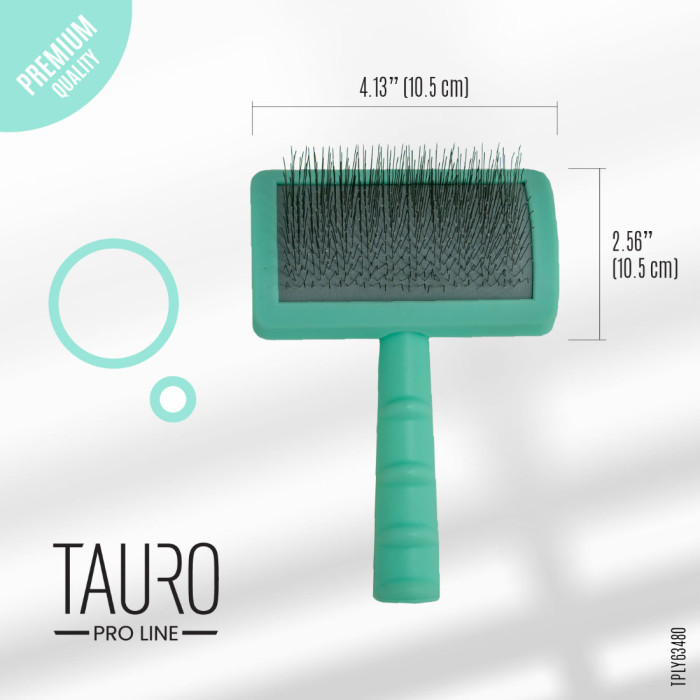 Tauro Pro Line četka za pse i mačke za linjanje, dugu i kratku dlaku zubi 20mm mint