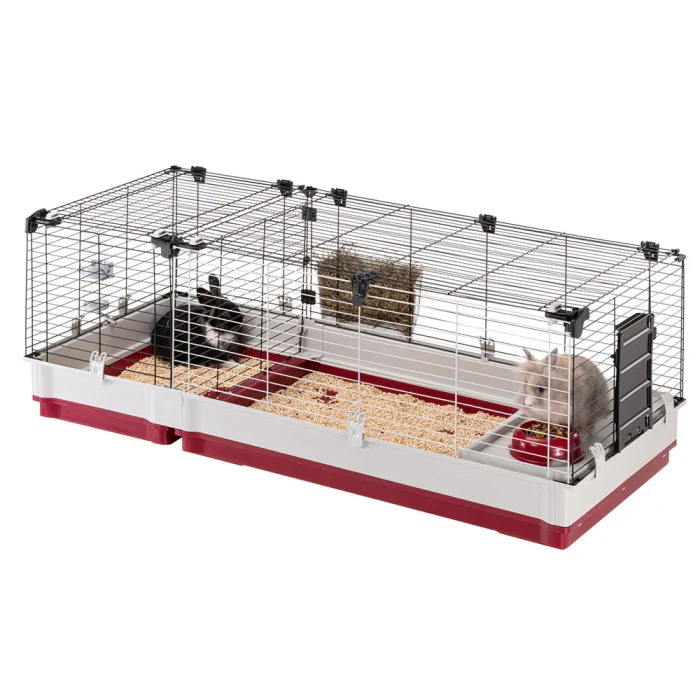 Ferplast Krolik 140 kavez za zečeve sa odvojivim produžetkom 142x60x50cm