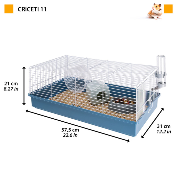 Ferplast Criceti 11 kavez za hrčka 57,5x31x21,5cm