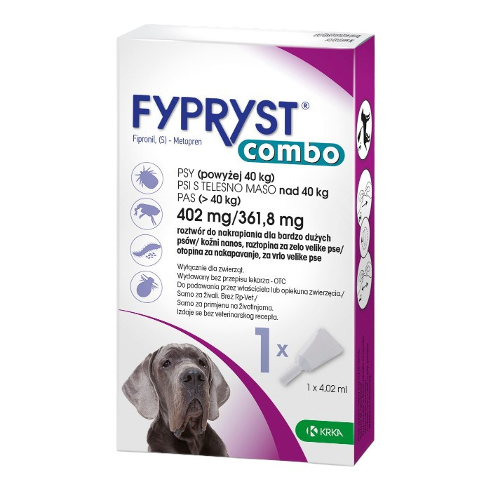 Fypryst Combo 40-60kg - 1 ampula 4,02ml