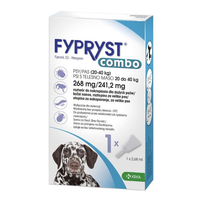 Fypryst Combo 20-40kg - 1 ampula 2,68ml