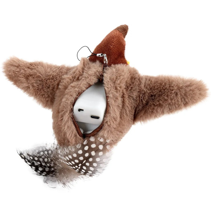 All For Paws Natural Instincts Flapping Bird ptica interaktivna igračka za mačke 22x24,5x9cm