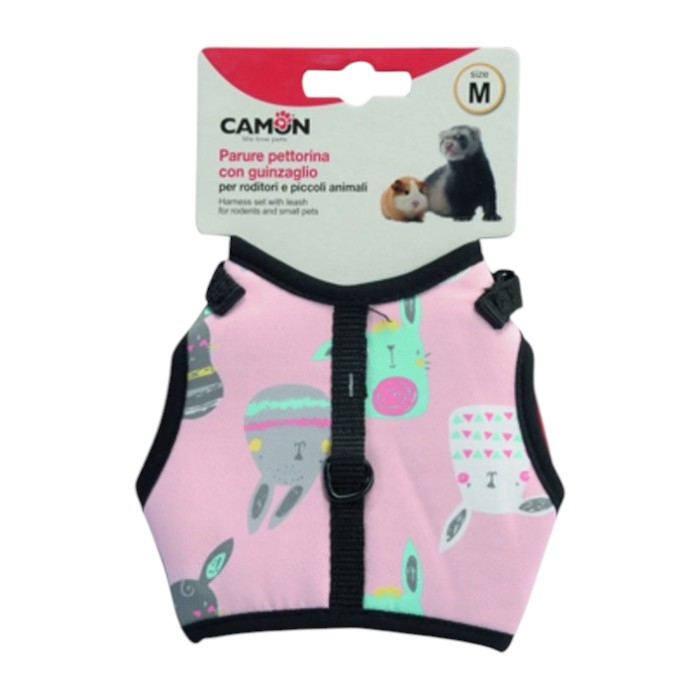 Camon prsnik set sa povodcem za male životinje M