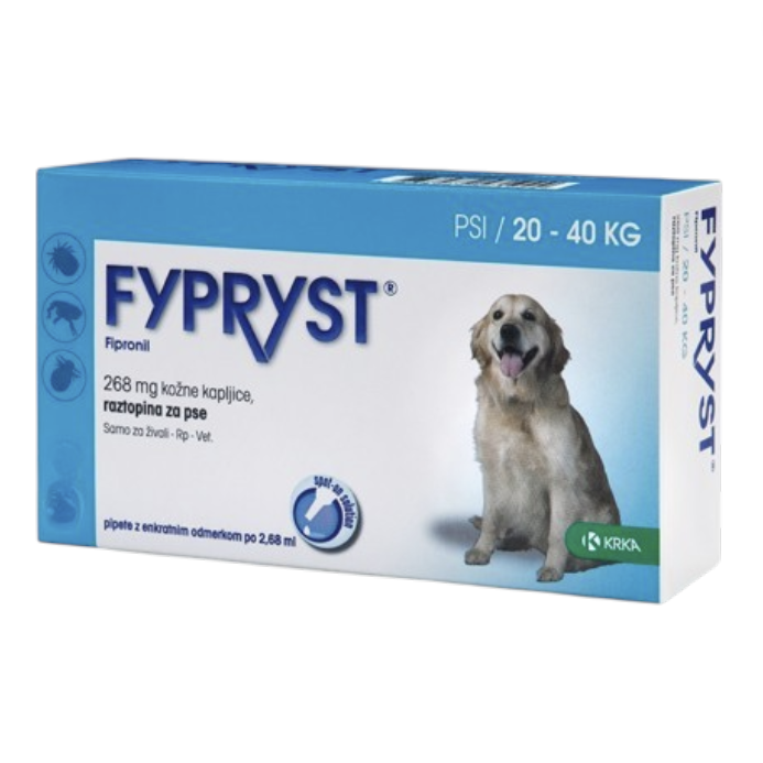 Krka Fypryst zaštita od nametnika za pse 20-40kg - 1 ampula 2,68ml