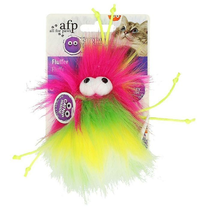 All for Paws Fluffer igraćka za mačke pink