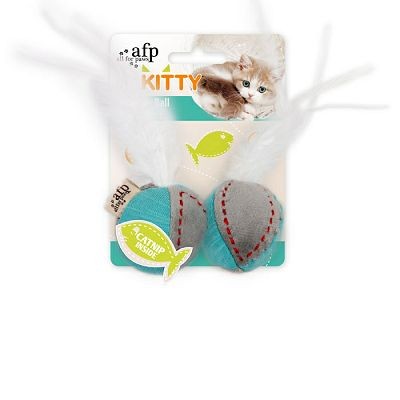 All for Paws Kitty Feather Ball igračka za mačke