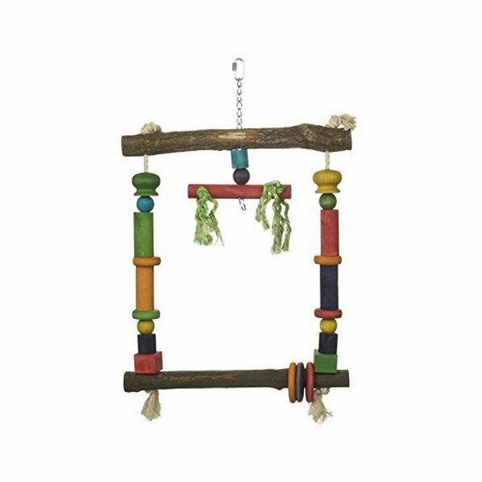 Beeztees drvena igračka za ptice 35x56cm