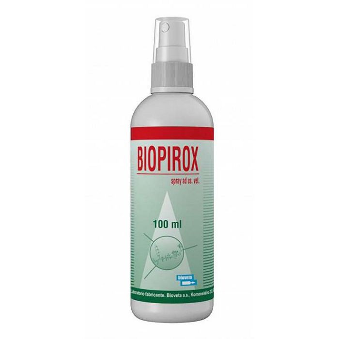 BIOPIROX sprej za liječenje gljivičnih oboljenja kože pasa, mačaka i malih krznašica 100 ml