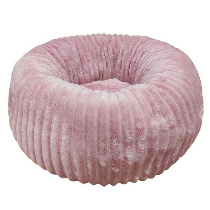 Croci Hygge ležaljka za mačke i male pse roza 70x25cm