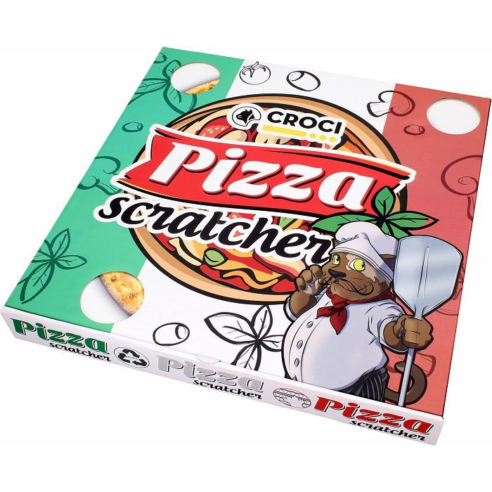 Croci Pizza Scratcher grebalica za mačke 40x40x6,5cm