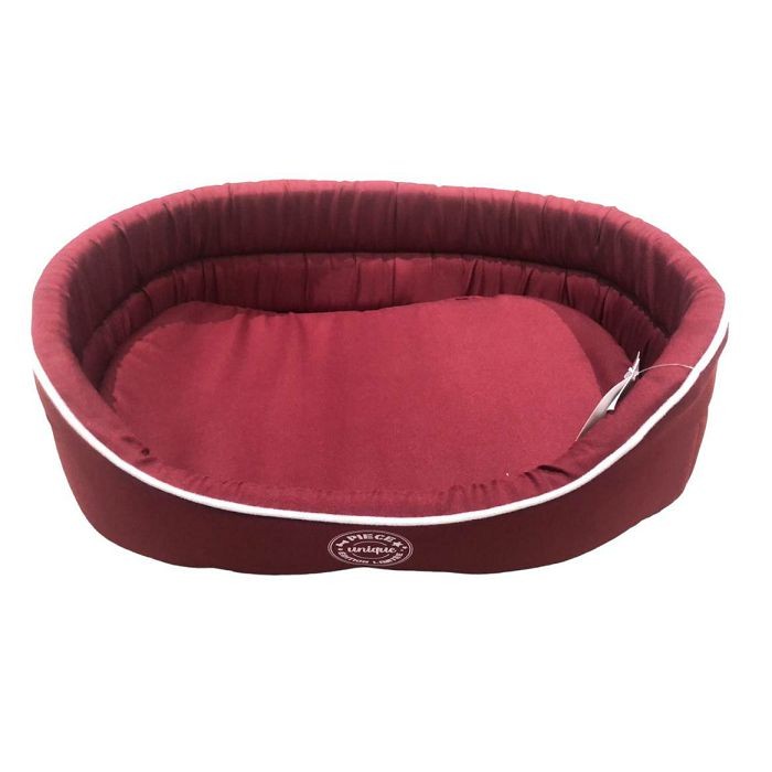 Croci Unique ovalna ležaljka za pse bordo 60cm