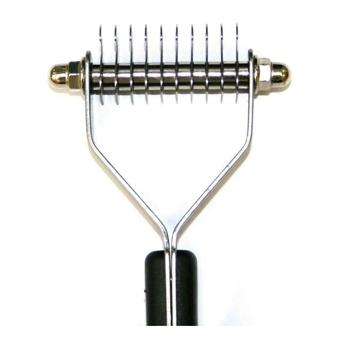 Croci Vanity Knot remover četka za otklanjanje dlake sa 10 oštrica za pse i mačke