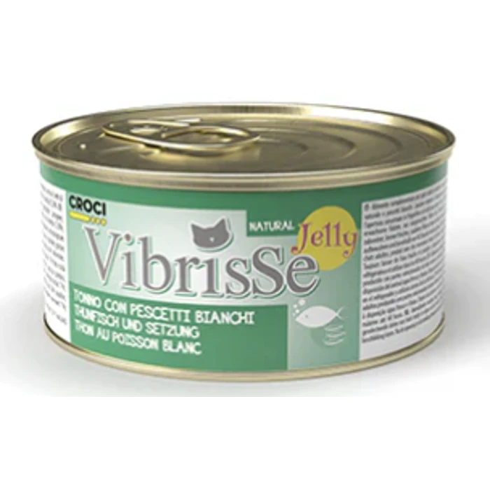 Croci Vibrisse Jelly tuna i bijela riba u želeu hrana za mačke 70 g