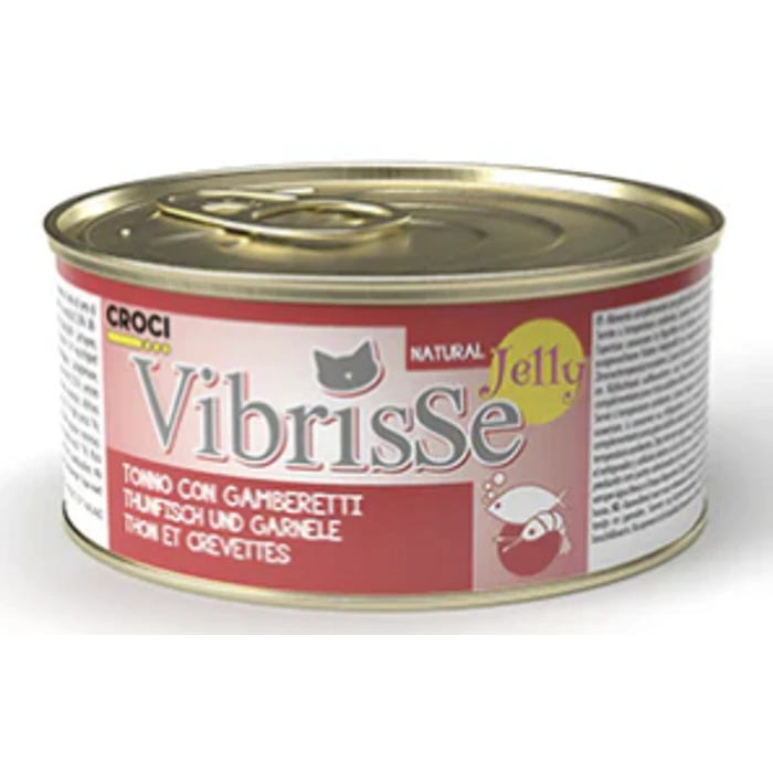 Croci Vibrisse Jelly tuna i račići u želeu hrana za mačke 70 g