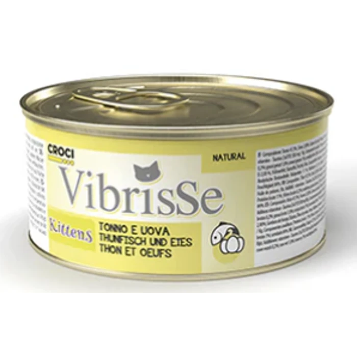 Croci Vibrisse Natural Kittens tuna sa jajima hrana za mačiće 70 g