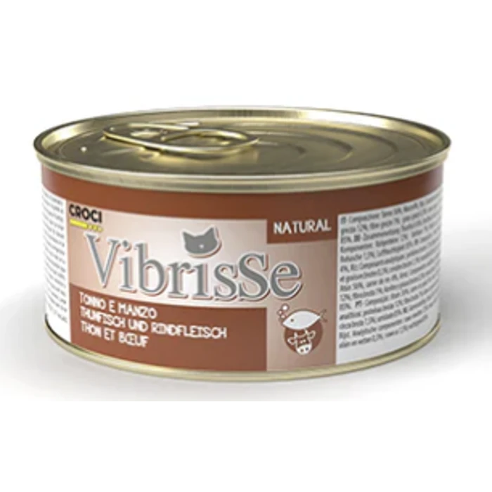 Croci Vibrisse Natural tuna i govedina hrana za mačke 70 g