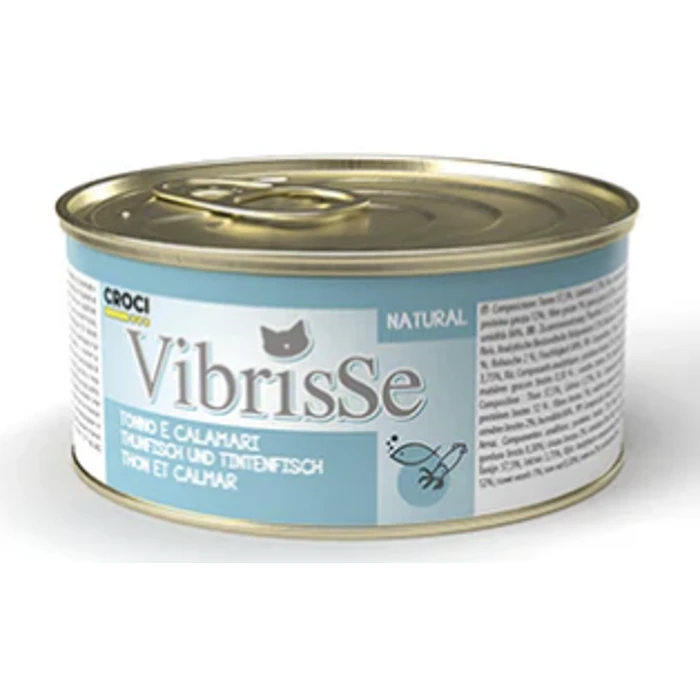 Croci Vibrisse Natural tuna i lignje hrana za mačke 70 g