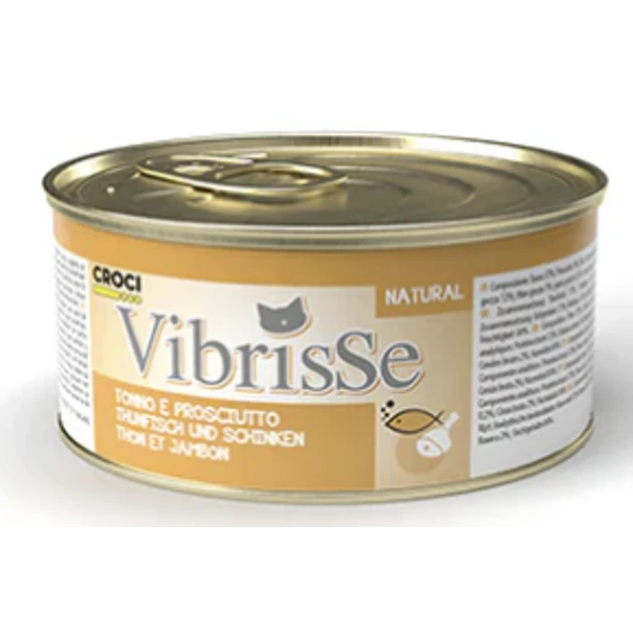 Croci Vibrisse Natural tuna i pileća šunka hrana za mačke 70 g