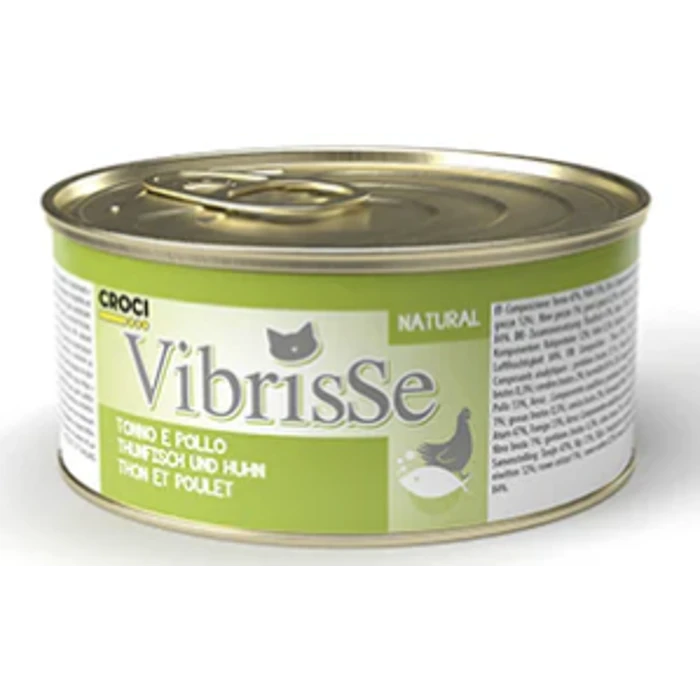 Croci Vibrisse Natural tuna i piletina hrana za mačke 70 g