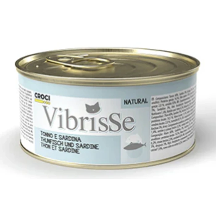 Croci Vibrisse Natural tuna i sardina hrana za mačke 70 g