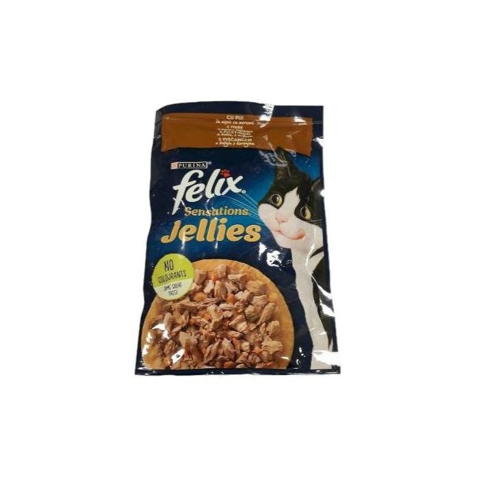 Felix Sensations Jellies piletina hrana za mačke 85 g
