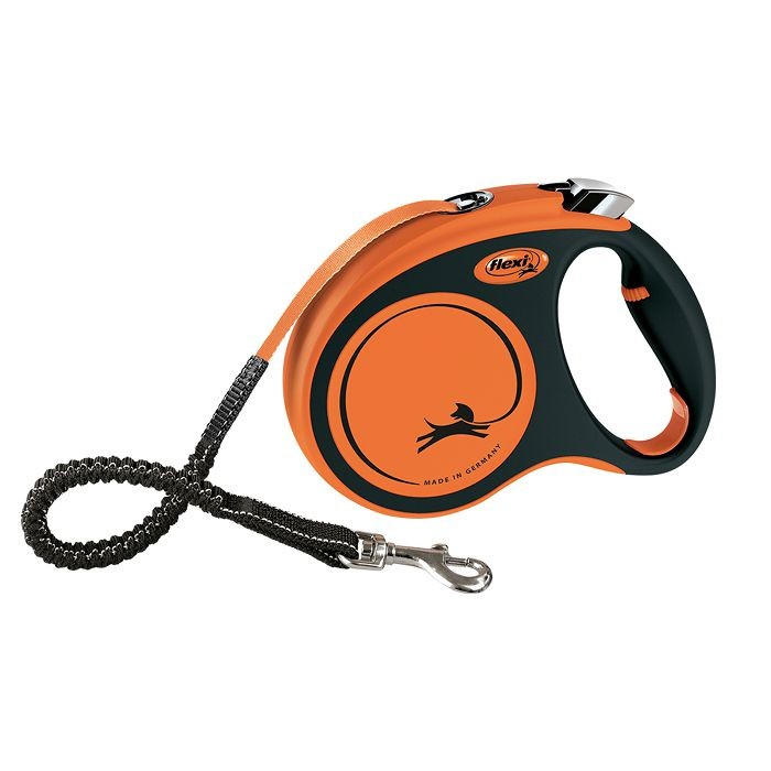 Flexi Extreme povodac za psa M 5m tape orange