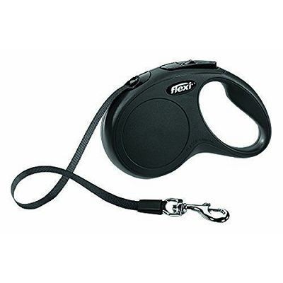 Flexi povodac za psa Classic M 500cm tape - crni