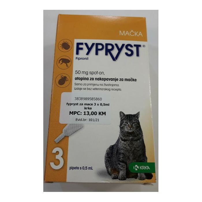 Fypryst za mačke 1 ampula 0,5ml