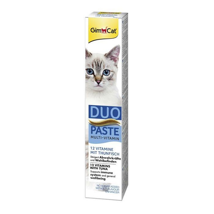 GimCat Duo multivitaminska pasta za mačke 50g